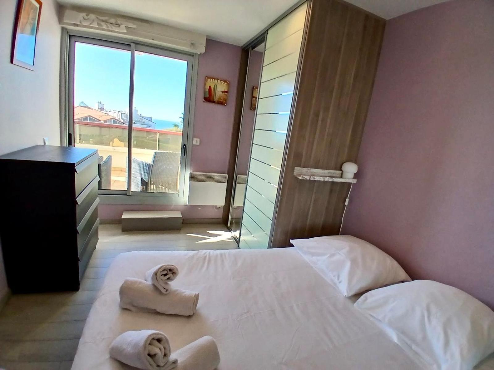 Vue Sur Mer Et Plage De Marbella Biarriz Exterior foto